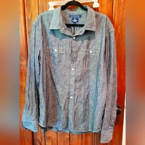 Old Navy Mens long sleeve dress shirt XXL
